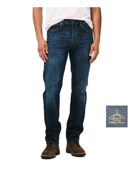 Other - Straight Six Men's Straight Leg Jeans with Stretch 5-Pocket